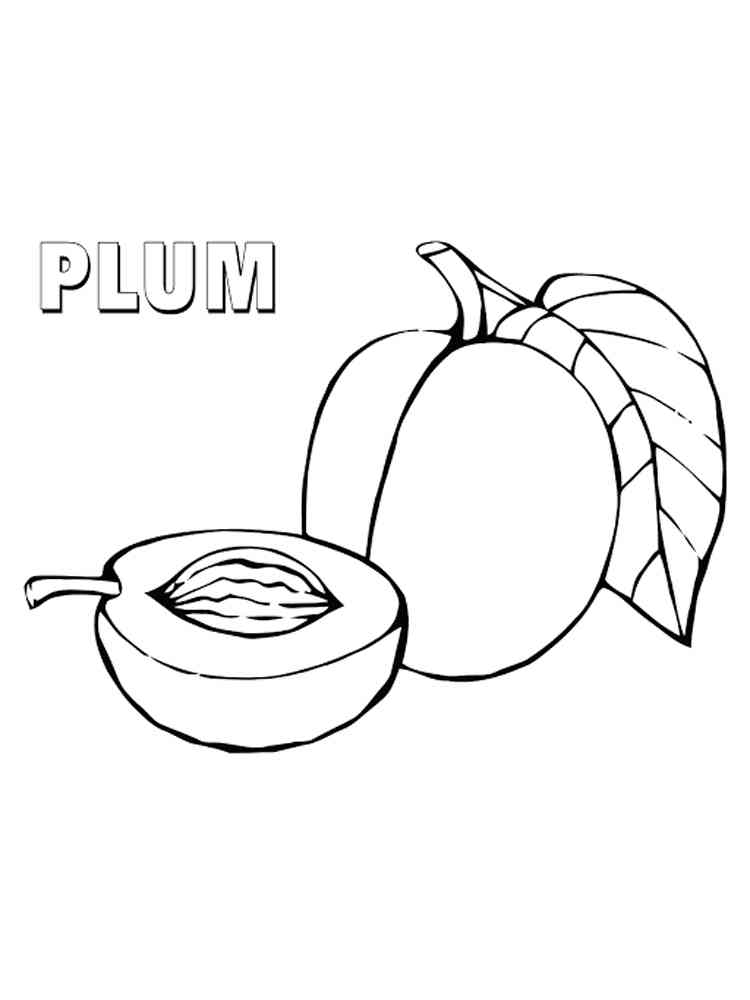 Download Plum coloring pages. Download and print Plum coloring pages.