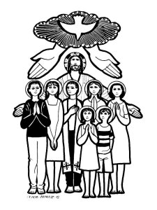 All Saints Day coloring page 5 - Free printable