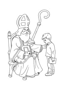 All Saints Day coloring page 9 - Free printable
