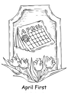 April Fools Day coloring page 16 - Free printable