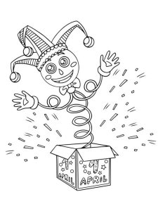 April Fools Day coloring page 18 - Free printable