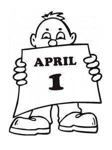 April Fools Day coloring page 19 - Free printable