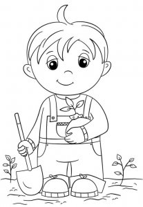 Arbor Day coloring page 13 - Free printable
