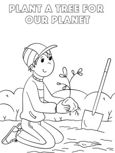 Arbor Day coloring page 14 - Free printable