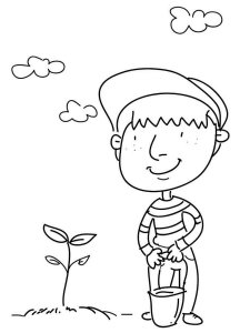 Arbor Day coloring page 15 - Free printable