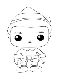 Buddy the Elf coloring page 10 - Free printable
