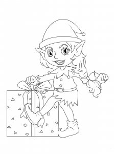 Buddy the Elf coloring page 3 - Free printable