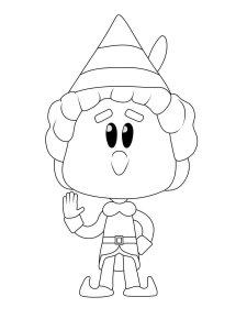 Buddy the Elf coloring page 7 - Free printable