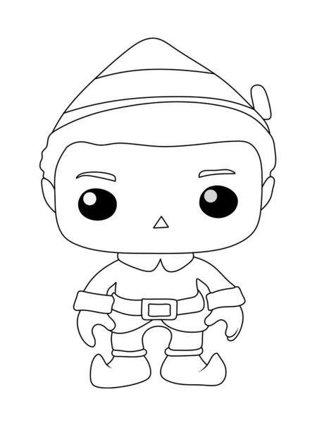 Buddy the Elf coloring page - Free printable