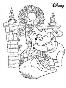 Christmas Animals coloring page 16 - Free printable