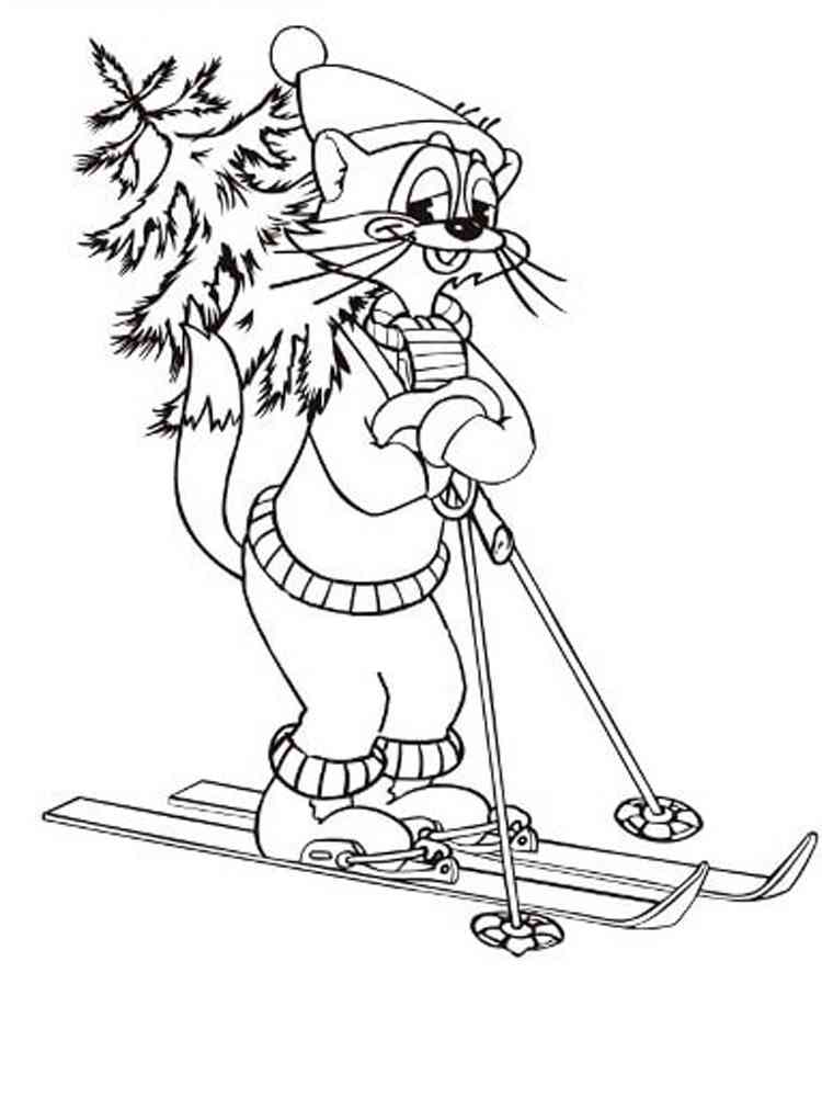 Christmas Cartoon coloring pages