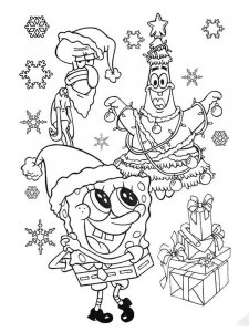 Christmas Cartoon coloring page 10 - Free printable