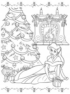 Christmas Cartoon coloring page 15 - Free printable