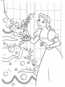 Christmas Cartoon coloring page 16 - Free printable