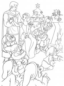 Christmas Cartoon coloring page 22 - Free printable