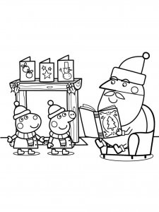 Christmas Cartoon coloring page 32 - Free printable
