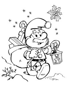 Christmas Cartoon coloring page 36 - Free printable