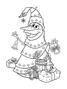 Christmas Cartoon coloring page 40 - Free printable