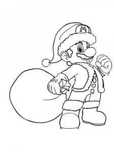 Christmas Cartoon coloring page 44 - Free printable