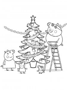 Christmas Cartoon coloring page 48 - Free printable