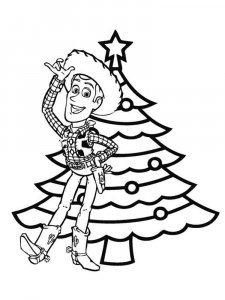 Christmas Cartoon coloring page 60 - Free printable