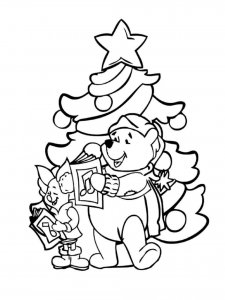 Christmas Cartoon coloring page 62 - Free printable