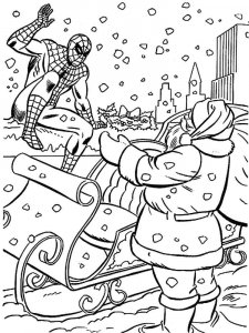 Christmas Cartoon coloring page 67 - Free printable