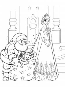 Christmas Cartoon coloring page 68 - Free printable