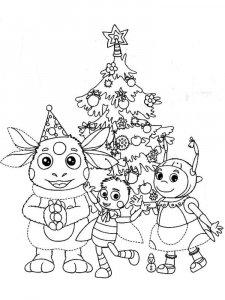 Christmas Cartoon coloring page 8 - Free printable