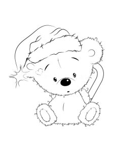 Cute Christmas coloring page 16 - Free printable
