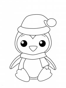 Cute Christmas coloring page 21 - Free printable