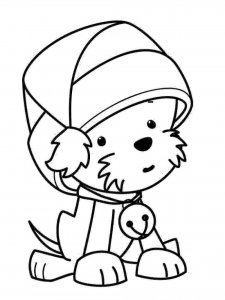 Cute Christmas coloring page 26 - Free printable