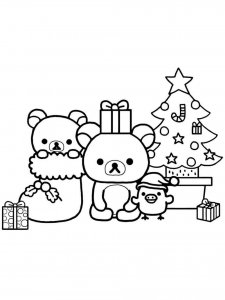 Cute Christmas coloring page 27 - Free printable