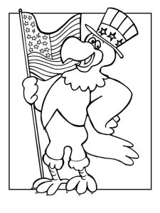 Flag Day coloring page 2 - Free printable