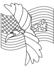 Flag Day coloring page 4 - Free printable