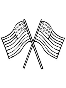 Flag Day coloring page 9 - Free printable