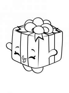 Gift coloring page 17 - Free printable