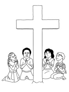 Good Friday coloring page 12 - Free printable