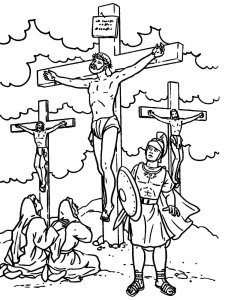 Good Friday coloring page 13 - Free printable
