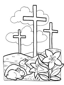 Good Friday coloring page 5 - Free printable