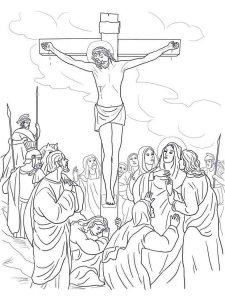 Good Friday coloring page 6 - Free printable