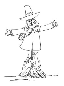 Guy Fawkes Night coloring page 6 - Free printable