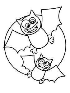 Cute Halloween coloring page 1 - Free printable