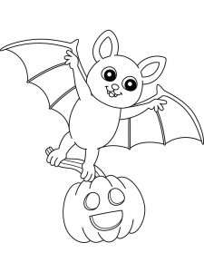 Cute Halloween coloring page 10 - Free printable