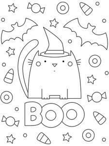 Cute Halloween coloring page 15 - Free printable