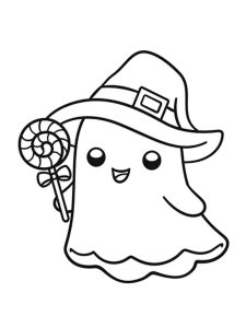 Cute Halloween coloring page 17 - Free printable