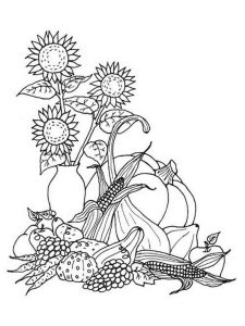 Harvest coloring page 11 - Free printable
