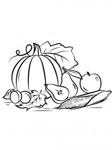 Harvest coloring page 6 - Free printable