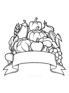 Harvest coloring page 8 - Free printable