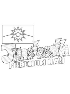 Juneteenth coloring page 10 - Free printable